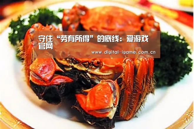 守住“劳有所得”的底线:爱游戏官网(图2) 守住“劳有所得”的底线:爱游戏官网(图2)
